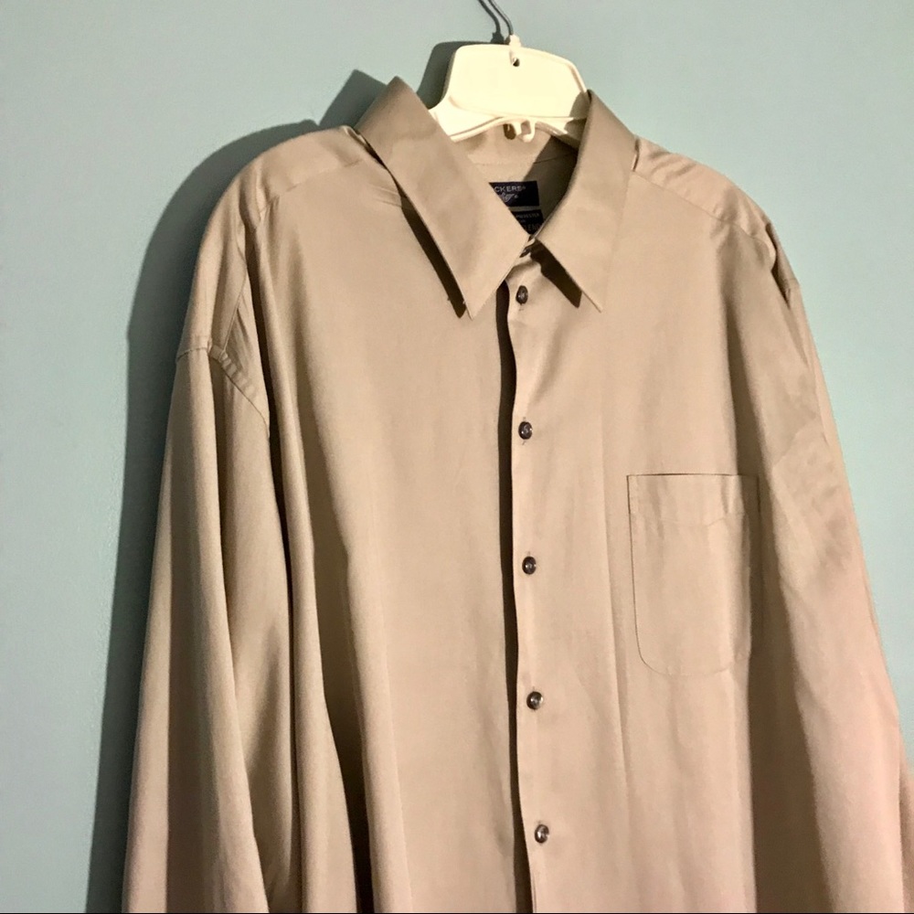 New Dockers Button Up Collared Dress Shirt XXL